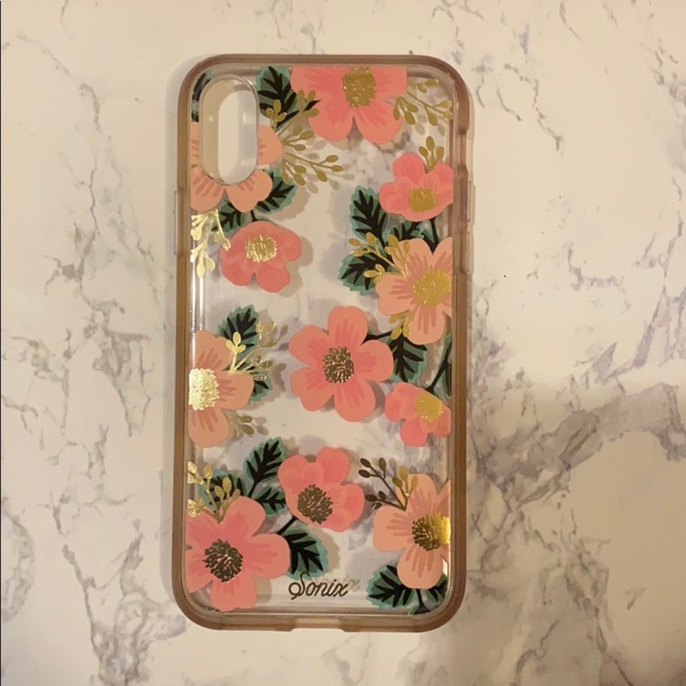 iPHONE X/XS FLORAL CASE